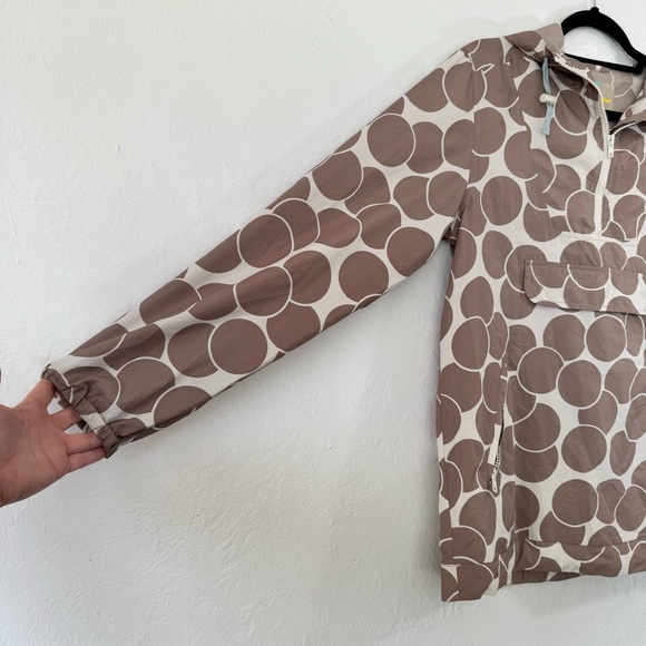 Boden Polka Dot Pullover Light Weight Windbreaker - Picture 5 of 13